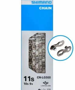 Shimano CN-LG500 Chaîne Linkglide 10/11 Vitesses Avec Quick-Link