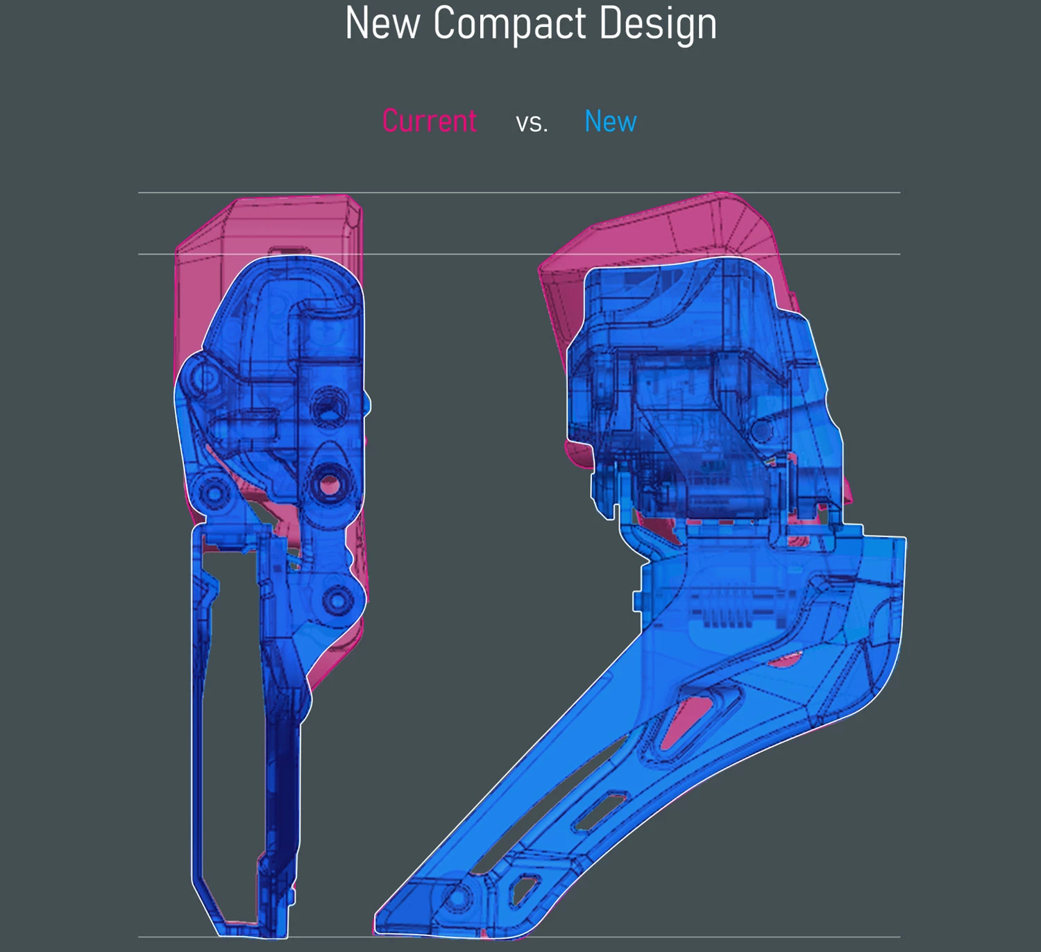 Shimano Dérailleur 2x12 Vitesses DURA ACE Di2 FD-R9250 – Image 4