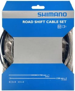 Shimano OT-SIS40 Set De Câbles De Dérailleur Acier Pour Vélo De Course