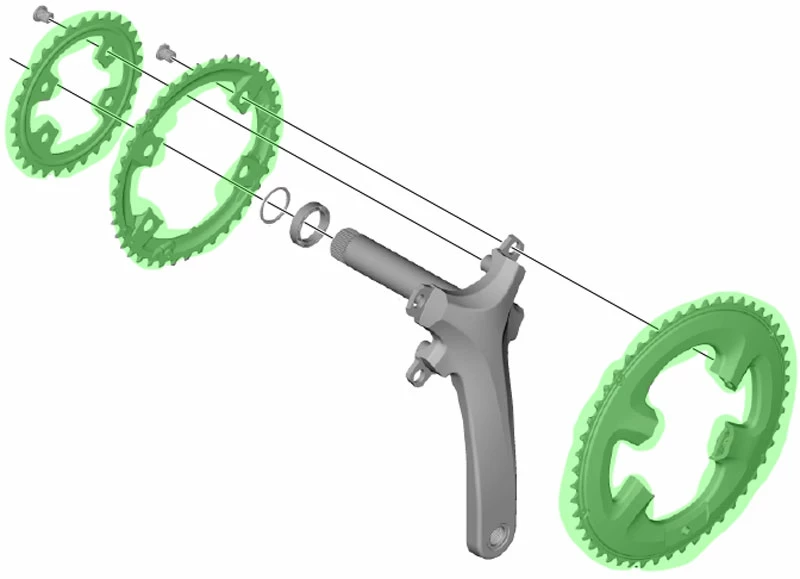 Shimano SORA FC-R3030 Plateau – Image 5