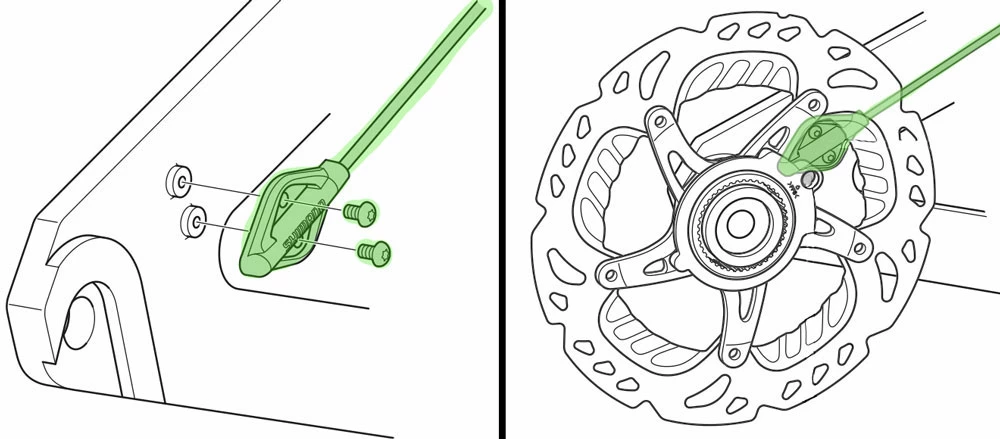 Shimano STEPS EW-SS301 Capteur De Vitesse – Image 2