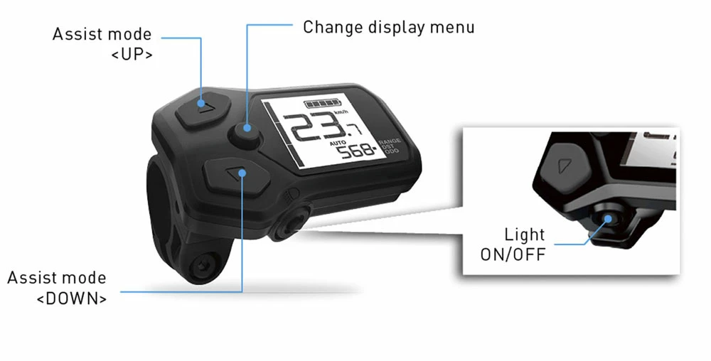 Shimano Écran STEPS SC-E5003 Avec Connecteur EW-SD300 – Image 5