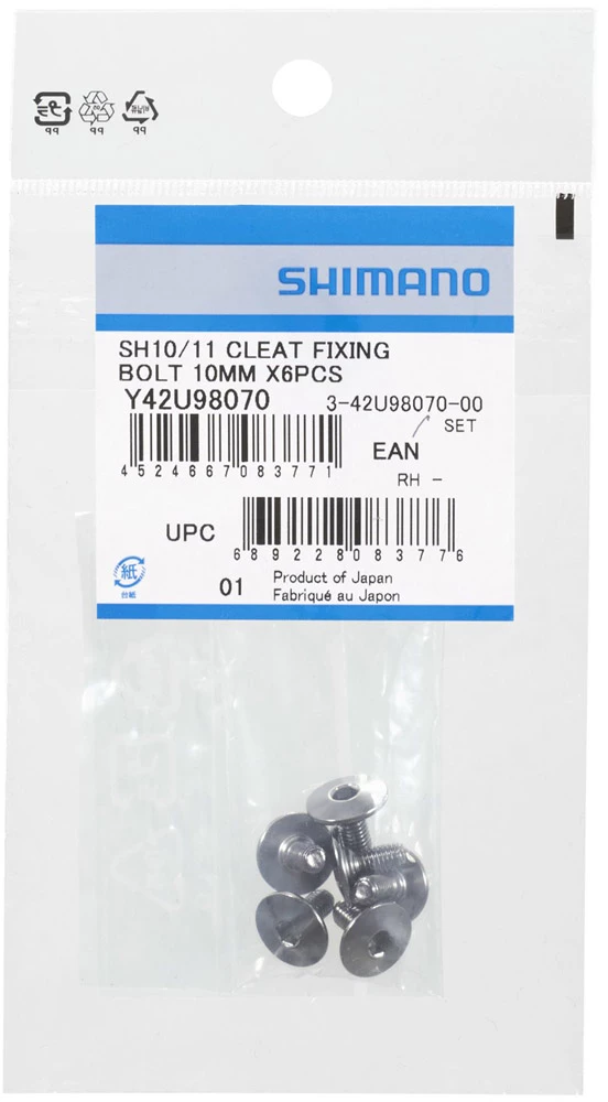 Shimano Vis De Plaque De Chaussure M5 X 10mm Pour SM-SH10/11/12 – Image 2