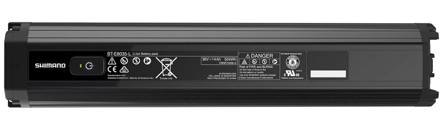 Shimano Batterie STEPS BT-E8035-L 504Wh Intégrée – Image 2