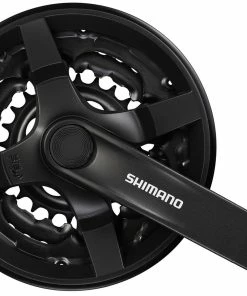 Shimano TOURNEY Junior FC-TY301 Manivelle Carrée 6/7/8 Vitesses 42/34/24