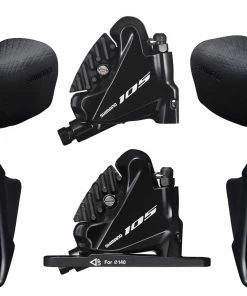 Shimano 105 ST-R7025+BR-R7070 Kit De Freins à Disque 2x11 Vitesses