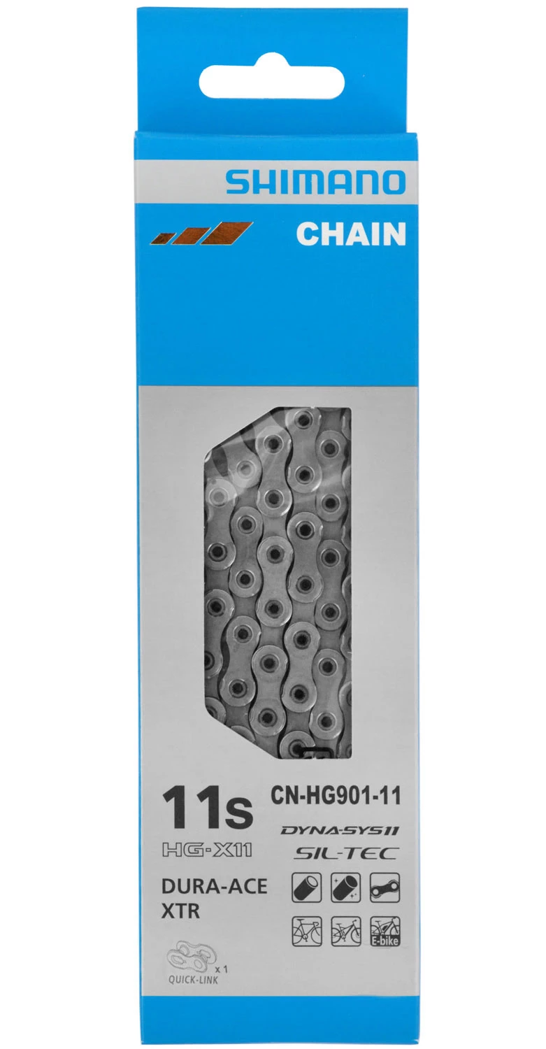 Shimano Chaîne CN-HG901 11 Vitesses Avec Quick-Link – Image 2