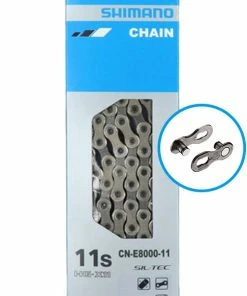 Shimano CN-E8000 Chaîne E-Bike 11 Vitesses Avec Quick-Link