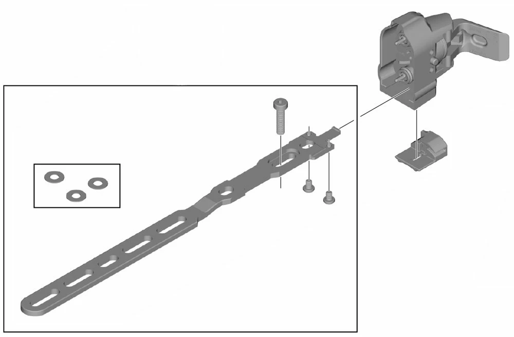 Shimano Di2 BM-DN100-L Porte-piles Long Externe – Image 2