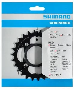 Shimano Plateau Pour FC-T521 44/32/24 Dents