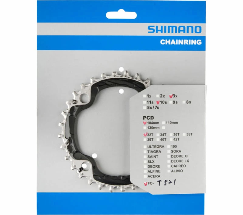 Shimano Plateau Pour FC-T521 44/32/24 Dents – Image 2