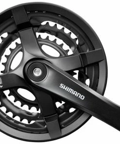 Shimano TOURNEY FC-TY501 Manivelle Carrée 6/7/8 Vitesses 48/38/28