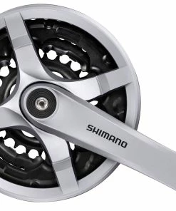 Shimano TOURNEY FC-TY501 Manivelle Carrée 6/7/8 Vitesses 42/34/24