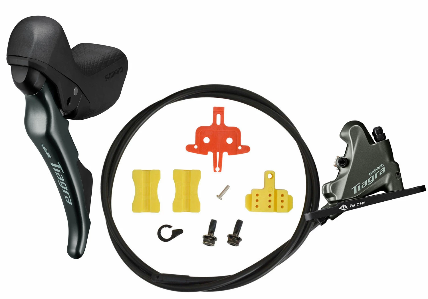 Shimano TIAGRA ST-4720+BR-4770 Frein à Disque Double Avant – Image 2