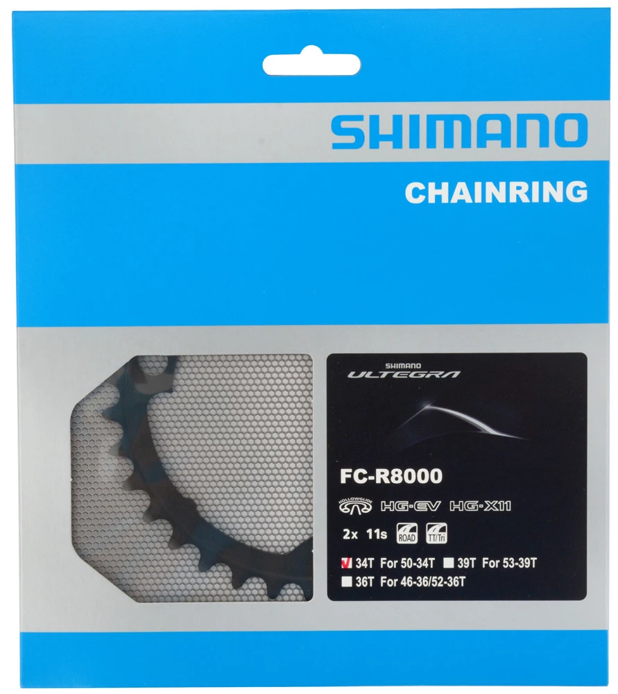 Shimano Plateau ULTEGRA Pour FC-R8000 50/34 Dents – Image 4