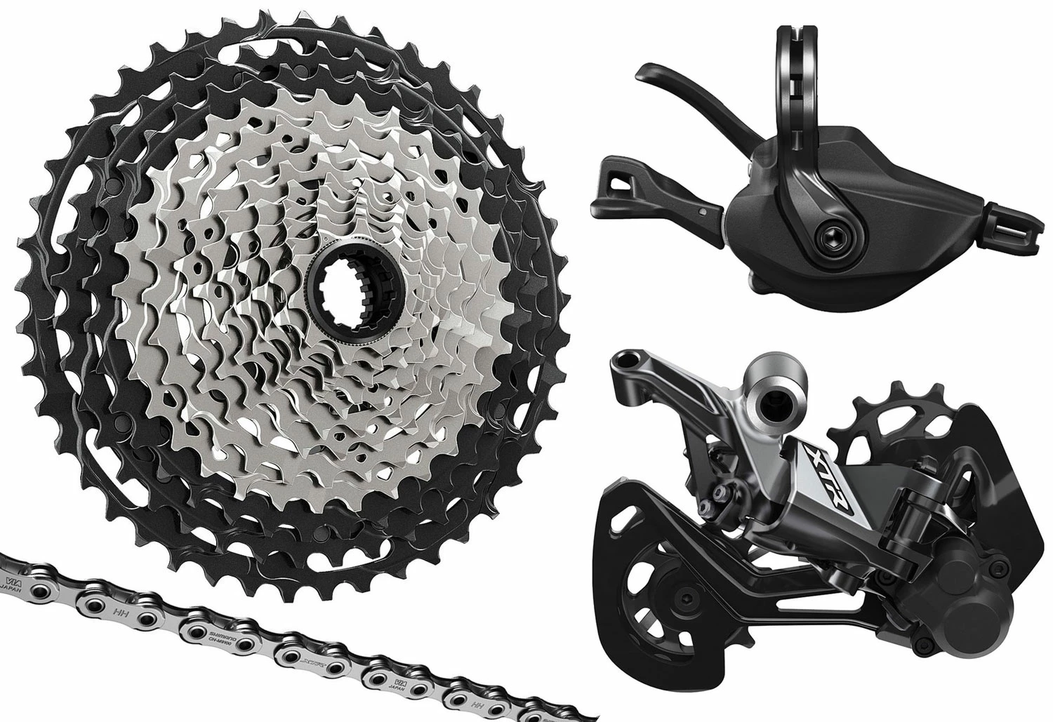 Shimano XTR M9100 Kit De Mise à Niveau 1x12 Vitesses 10-45 Collier De Serrage