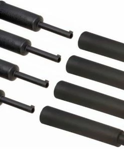 Shimano Embout Avec Pointe Et Manchon En Caoutchouc (4 Pièces)