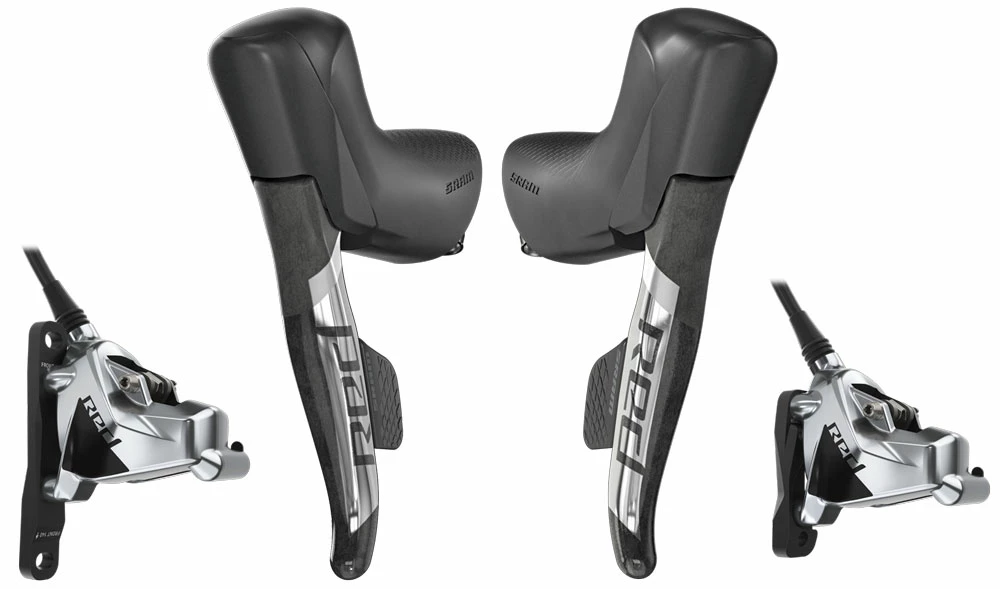 SRAM RED ETap® AXS Kit électronique 2x12 Vitesses FM 6 Trous Disc – Image 2