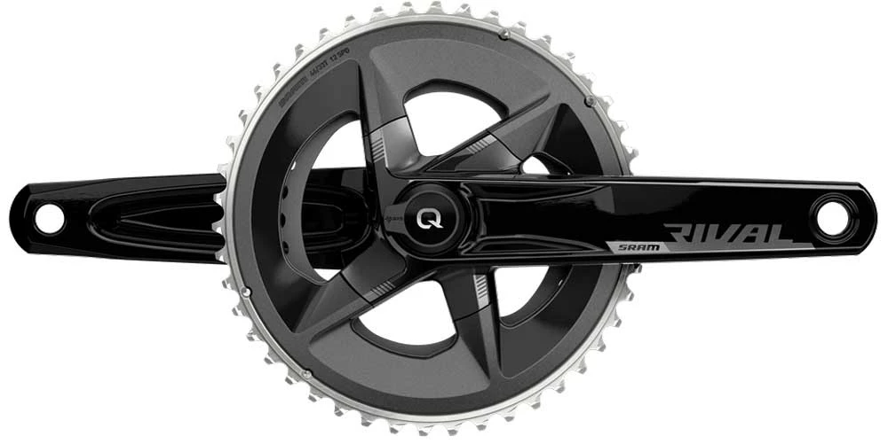 SRAM Manivelle Rival AXS DUB Powermeter 2x12 Vitesses 46-33T
