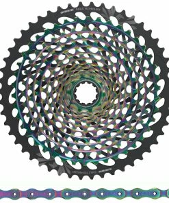 SRAM XX1 Eagle Kit D'usure XG-1299 12 Vitesses Cassette+XX1 Hollow Pin Chaîne 12 Vitesses