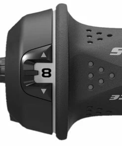 SUNRACE TSM21 Poignée Tournante 8 Vitesses, Droite