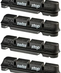 SWISSSTOP Flash Pro Original Noir Plaquettes De Frein