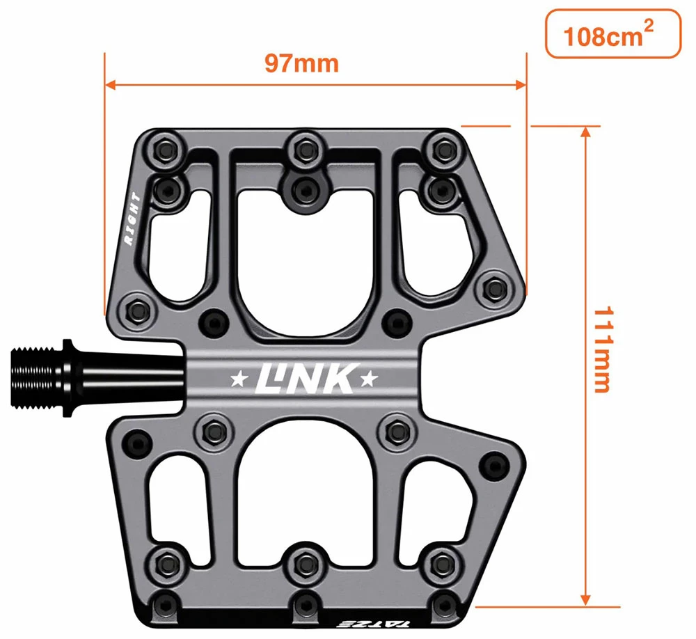 Tatze Pédales Plates-formes LINK Composite MTB – Image 4