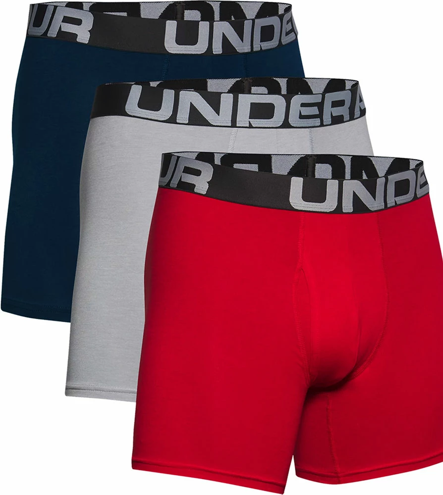 Under Armour Charged Cotton 6in - Boxer Shorts (3-Pack)