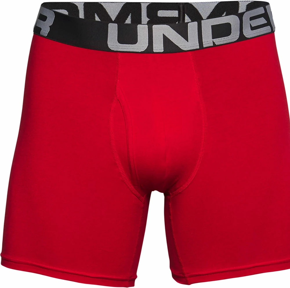 Under Armour Charged Cotton 6in - Boxer Shorts (3-Pack) – Image 2