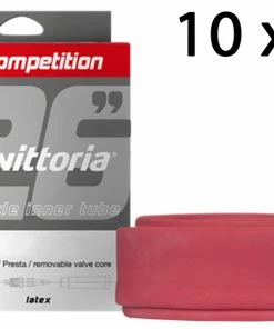 Vittoria Chambre à Air Competition Latex 26" 48mm (10 Pièces)