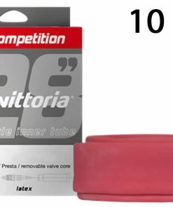 Vittoria Chambre à Air Competition Latex 30/38-622 48mm (10 Pièces)