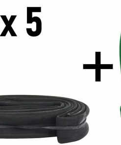 Vittoria Standard 60mm SV 5er Set + Démonte-pneu (3 Pièces)