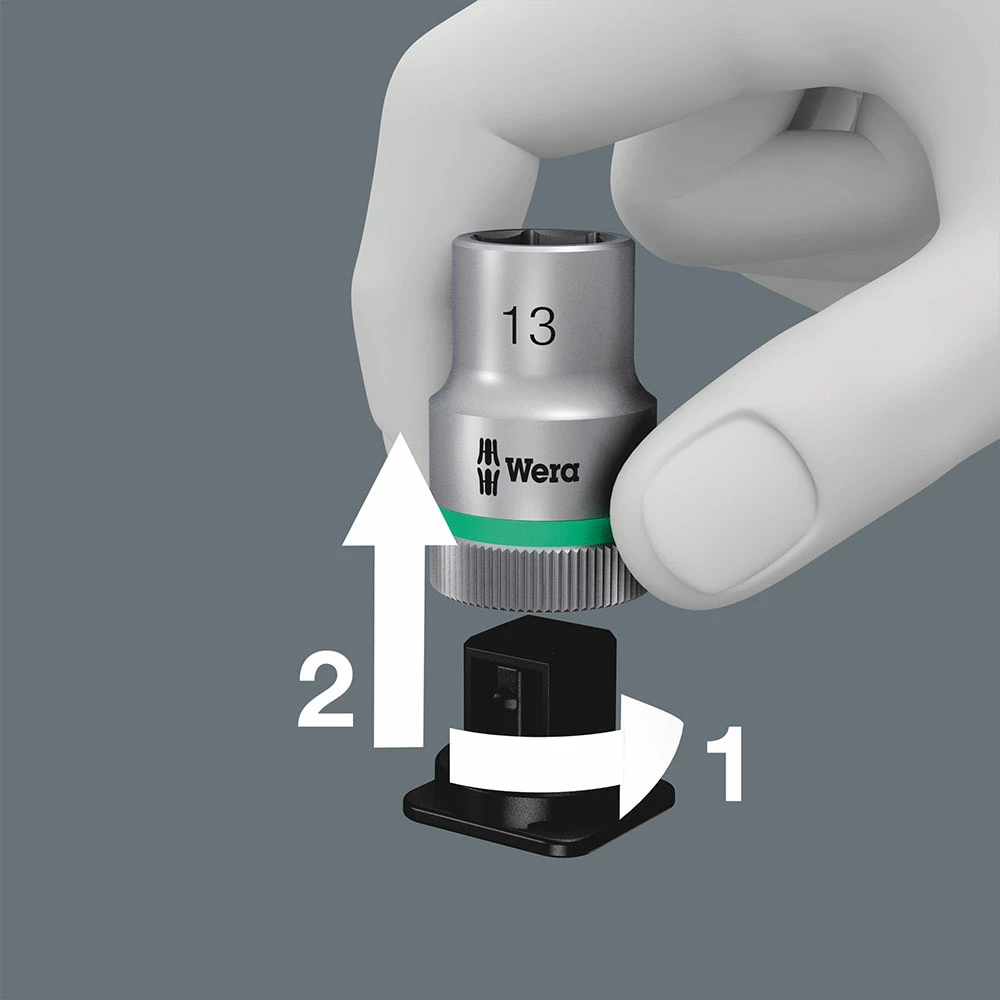 Wera Belt B 3 TORX® HF Zyklop Jeu De Douille-embouts TORX® 3/8" Avec Fonction De Rete – Image 5