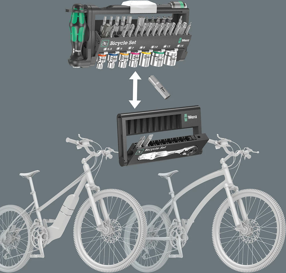 Wera Jeu De Bicyclettes 3 (avec Deux Démonte-pneus) – Image 4