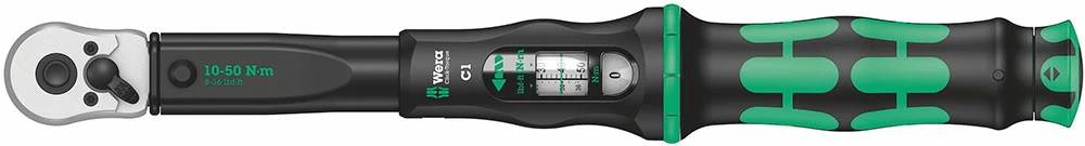 Wera Clé Dynamométrique à Cliquet Click-Torque C 1 (10-50Nm)