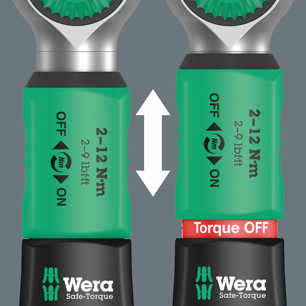 Wera Safe-Torque A1 - Clé Dynamométrique 1/4" (2-12Nm) – Image 4