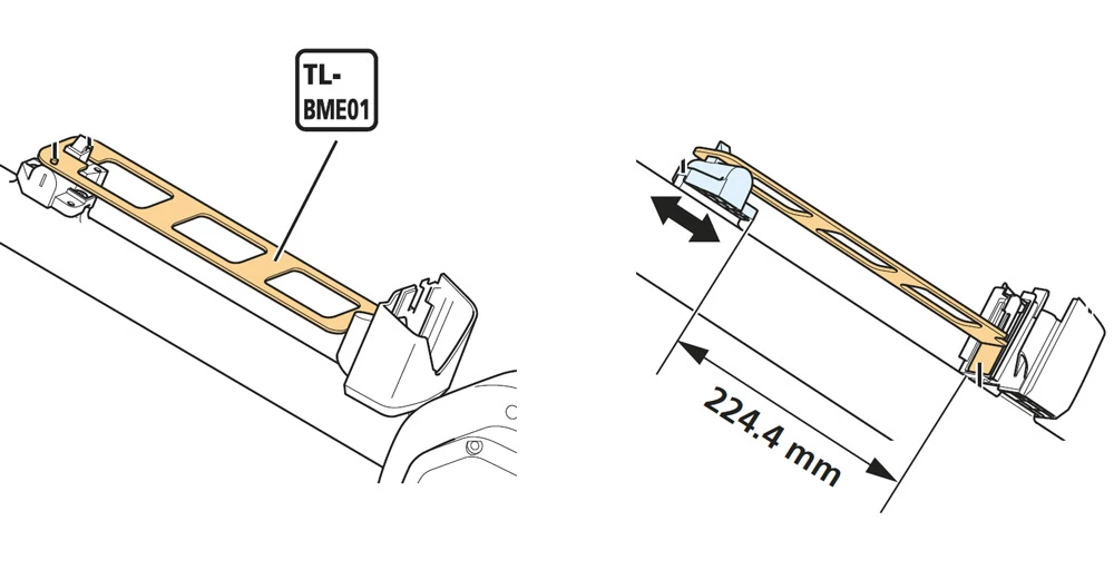 Shimano TL-BME01 Gabarit Pour Support De Batterie STEPS BM-E6010/SM-BME61 – Image 3