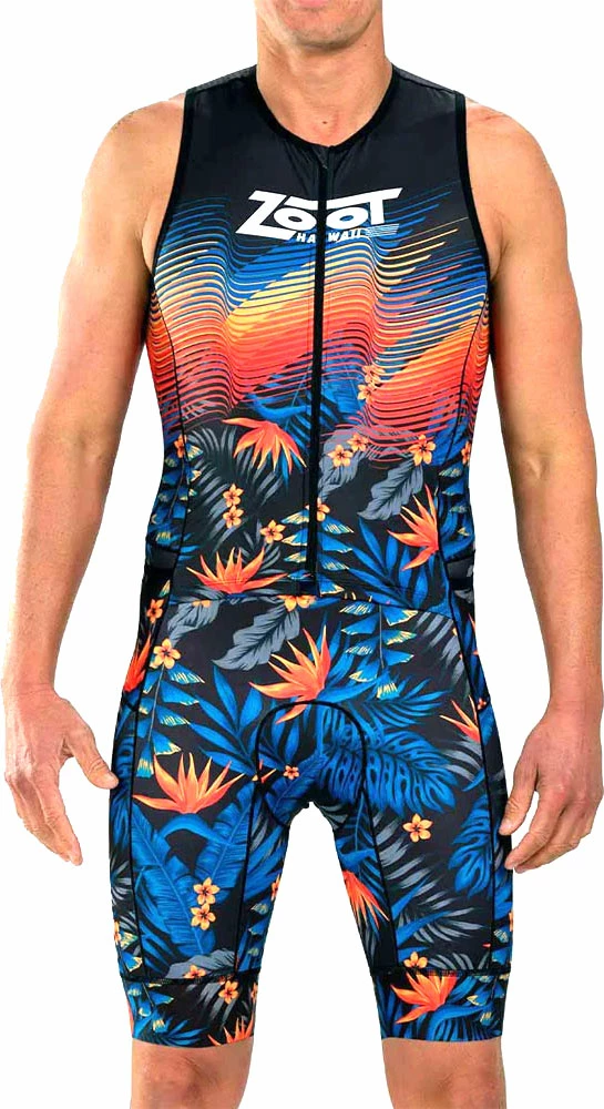 ZOOT LTD Tri Racesuit Full-Zip - Maillot Une Pièce Avec Rembourrage