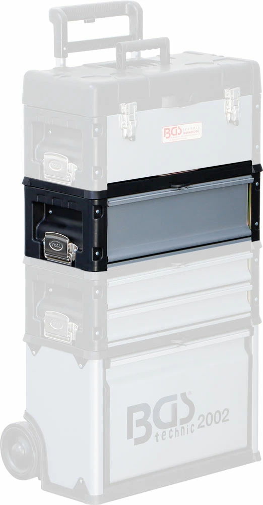 BGS Technic Mallette à Outils Rigide Rehausse Avec 1 Tiroir – Image 4
