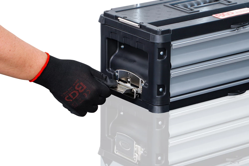 BGS Technic Mallette à Outils à Coque Dure Rehausse Avec 2 Tiroirs – Image 6