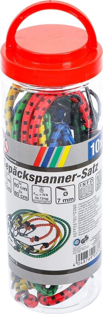 BGS Technic Jeu De Tendeurs à Bagages 10 Pcs. – Image 3