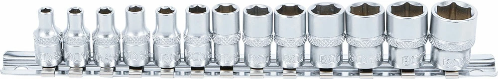 BGS Technic Jeu De Douilles Hexagonales 1/4