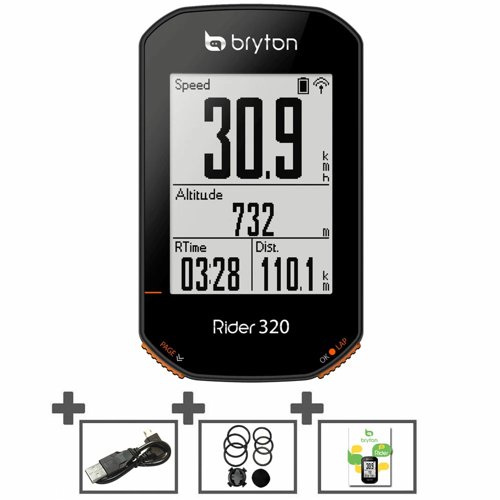 BRYTON Rider 320 E - Compteur De Vélo GPS