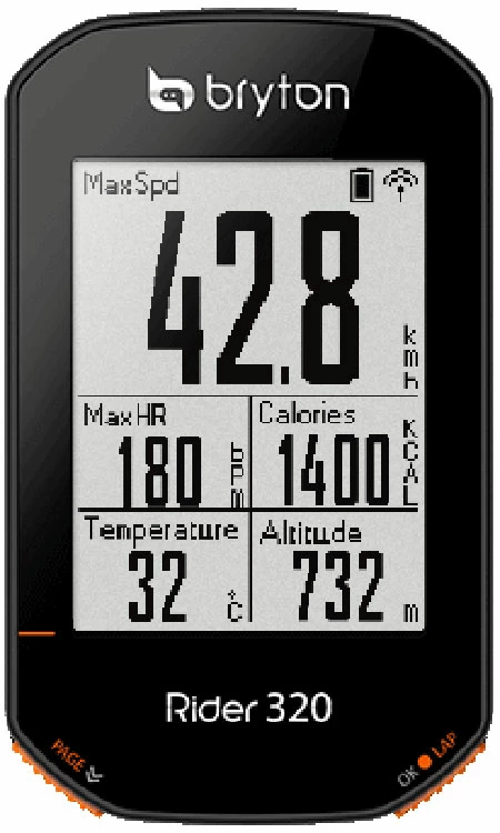 BRYTON Rider 320 E - Compteur De Vélo GPS – Image 6