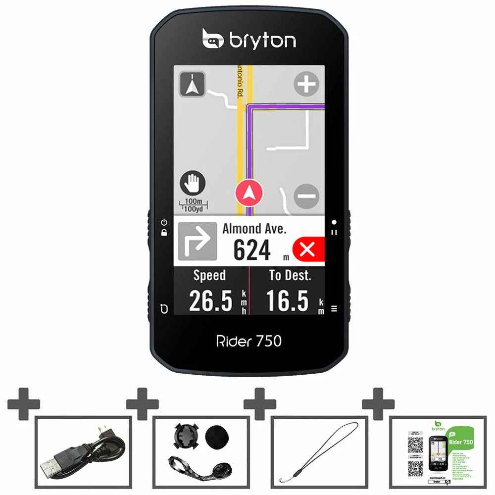 BRYTON Rider 750 E - Compteur De Vélo GPS