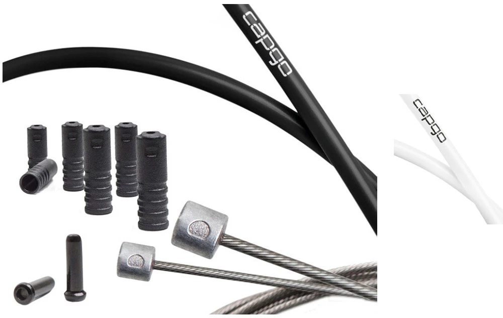 CAPGO BL ECO Jeu De Câbles De Dérailleur Shimano/SRAM