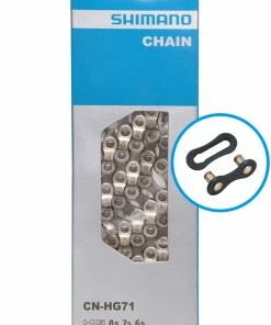 Shimano CN-HG71C Chaîne 6/7/8 Vitesses Avec Quick-Link