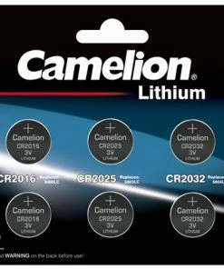Camelion CR Lot De Piles Bouton Au Lithium (3x2 Pièces)