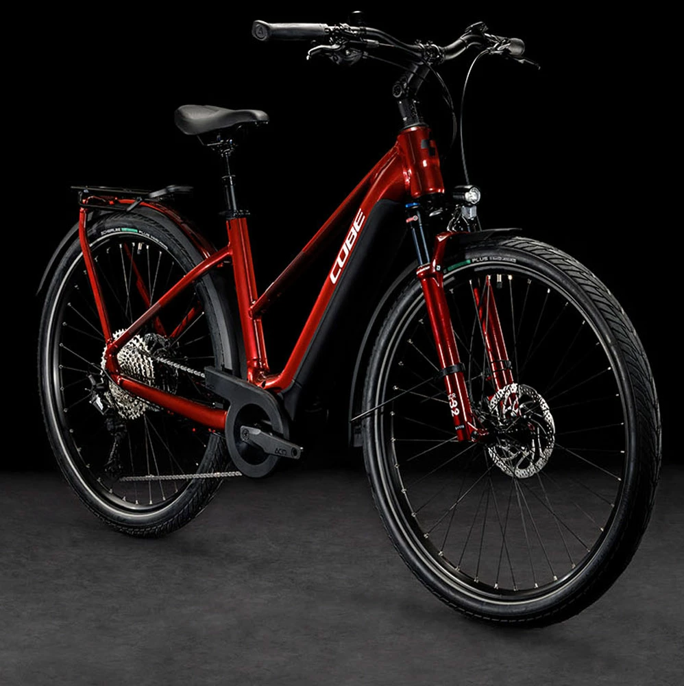 Cube Touring Hybrid EXC 500 Lady Red'n'white – Image 2