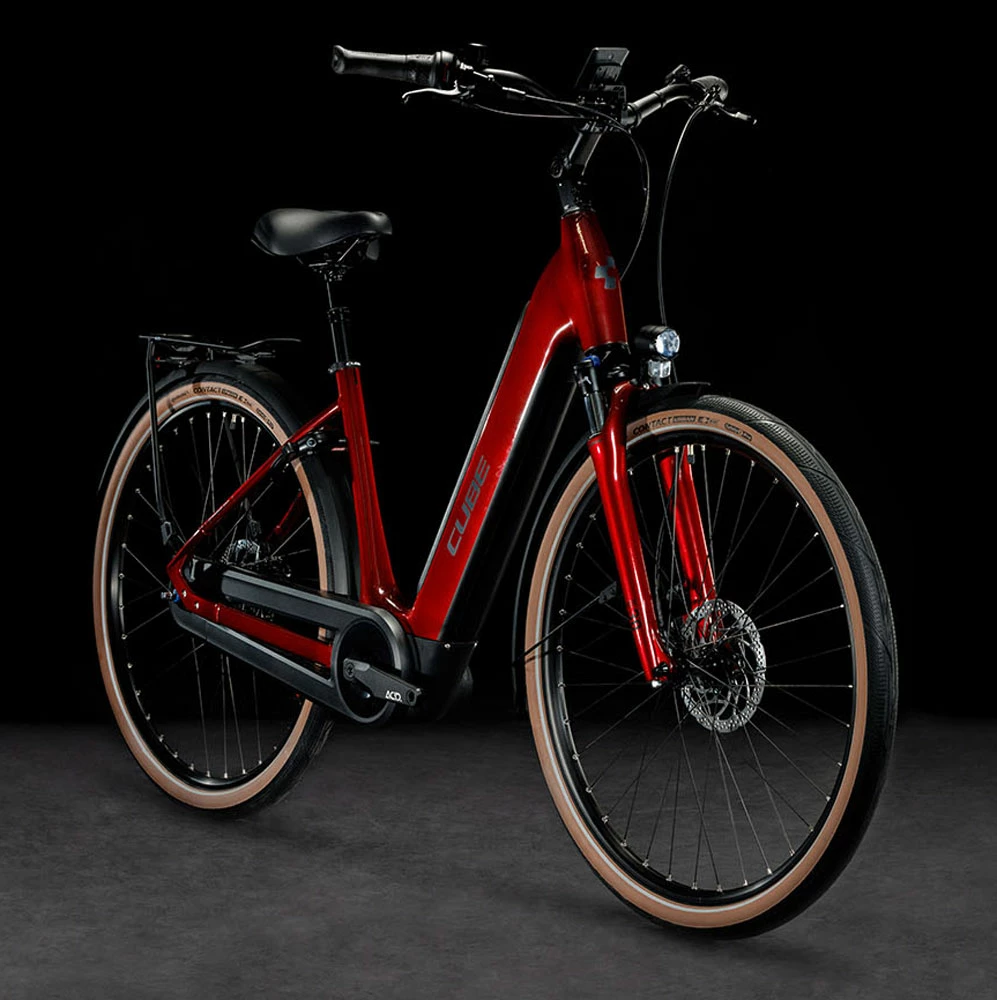 Cube Supreme Hybrid Pro 625 Easy Entry Red'n'black – Image 2